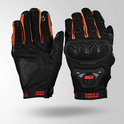Studds SMG 6 Riding Gloves Orange