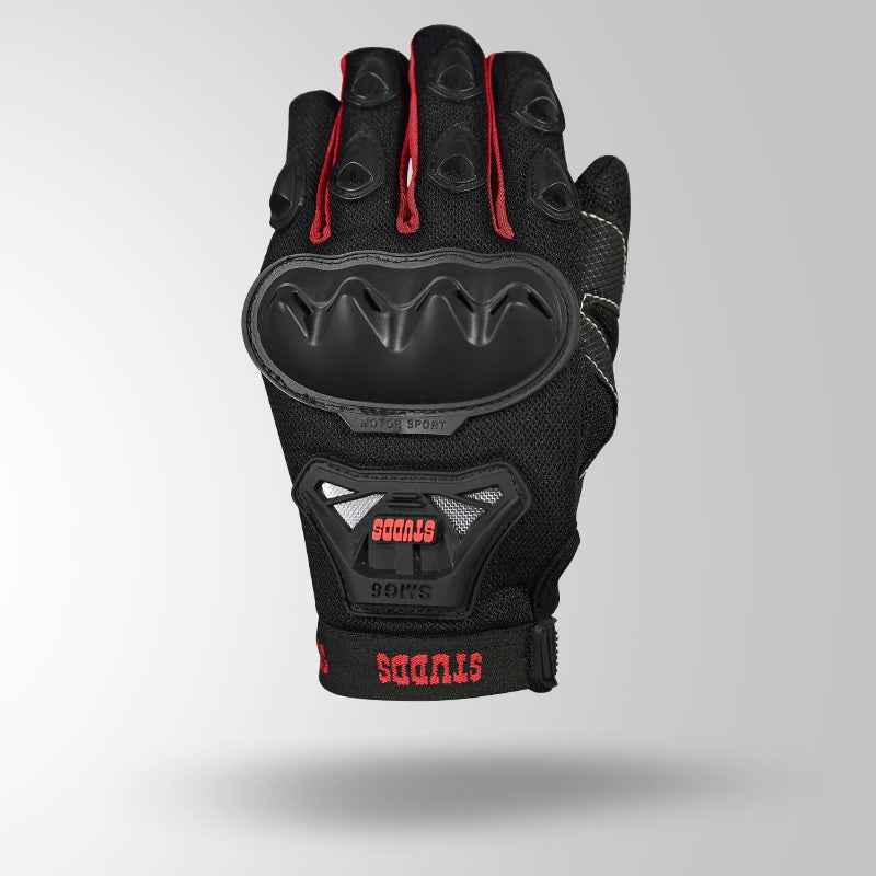 Studds SMG 6 Riding Gloves Red