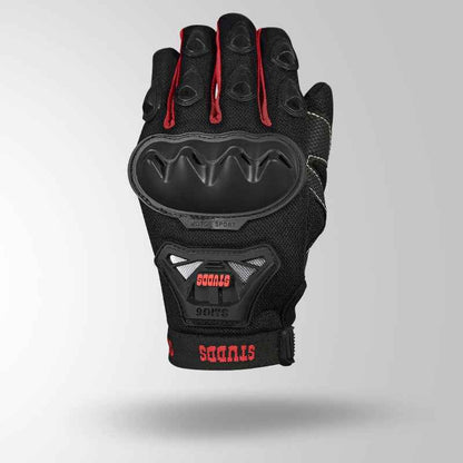 Studds SMG 6 Riding Gloves Red