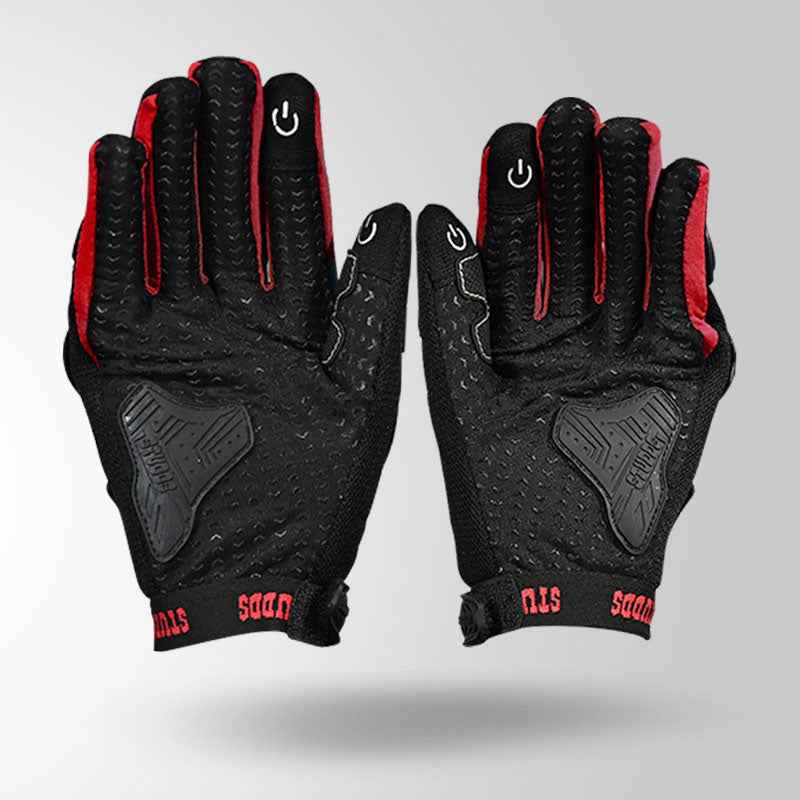 Studds SMG 6 Riding Gloves Red