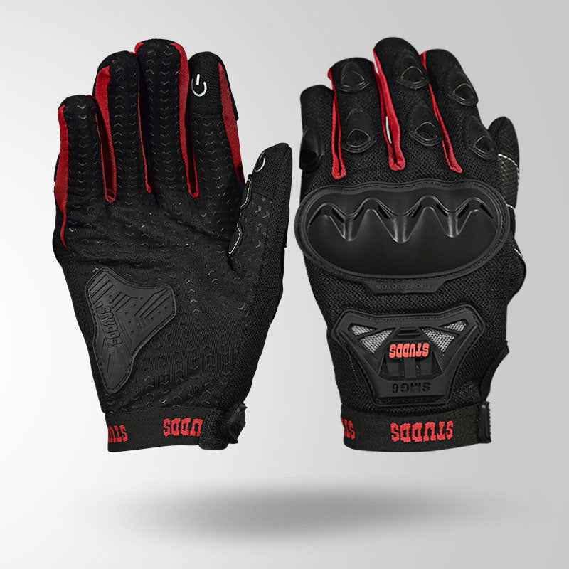 Studds SMG 6 Riding Gloves Red