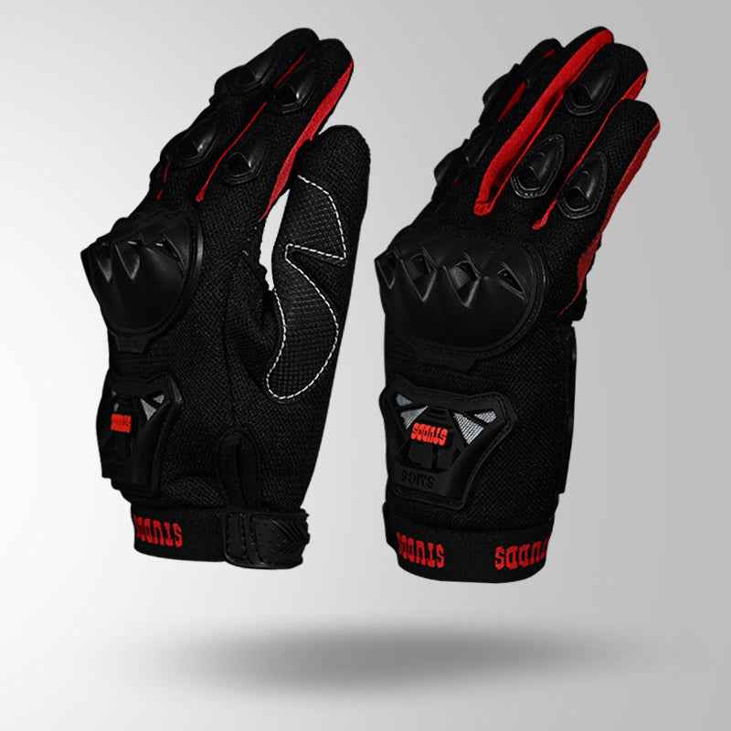 Studds SMG 6 Riding Gloves Red