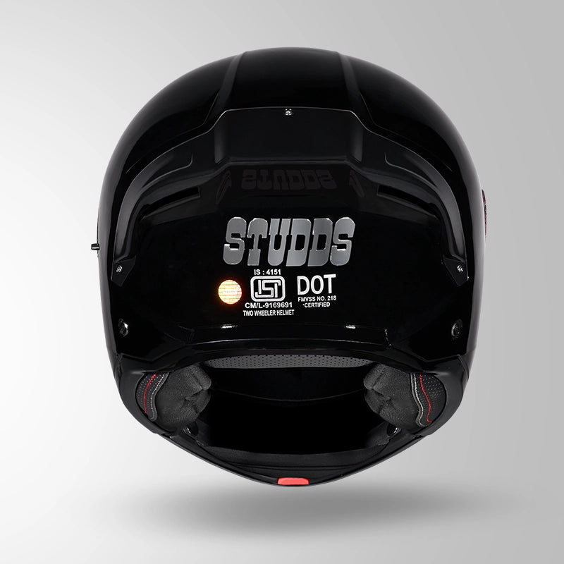 Studds Trooper DV Black - Helmet