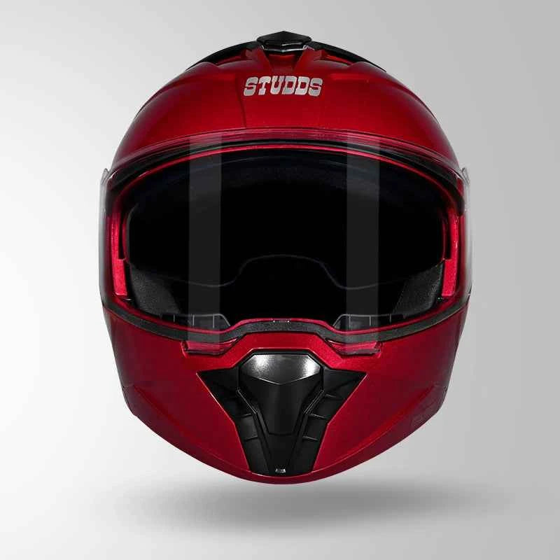 Studds Trooper DV Cherry Red - Helmet