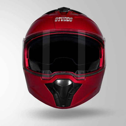 Studds Trooper DV Cherry Red - Helmet