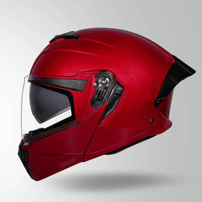 Studds Trooper DV Cherry Red - Helmet