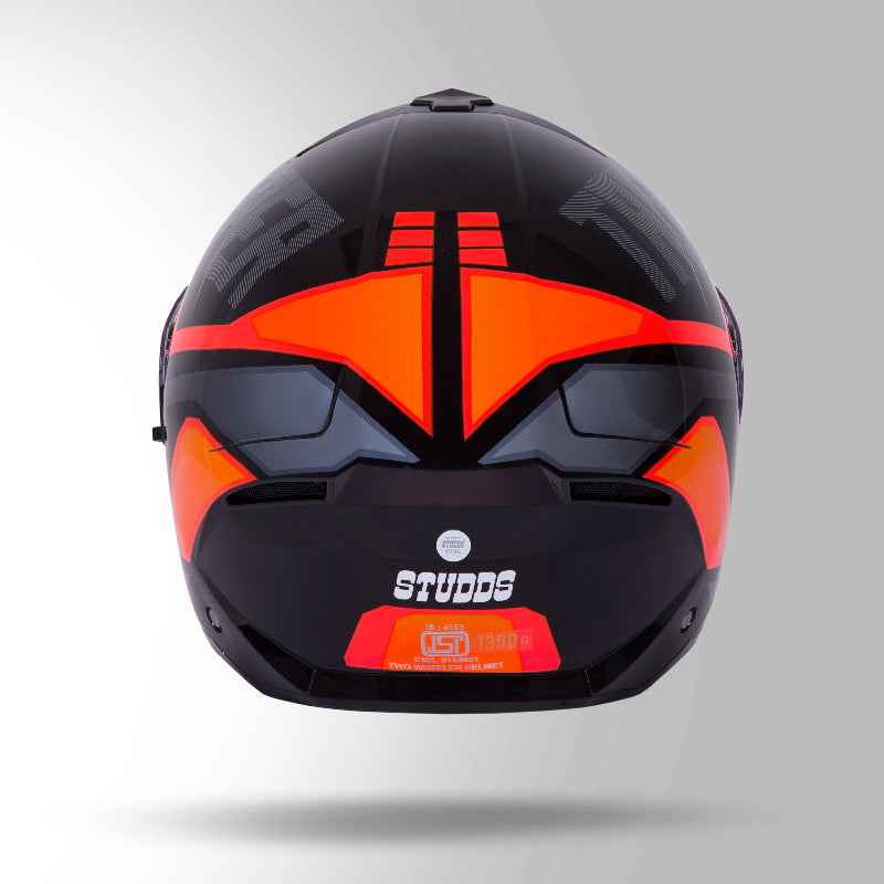 Studds Trooper DV D1 Decor Black & Pink - Helmet