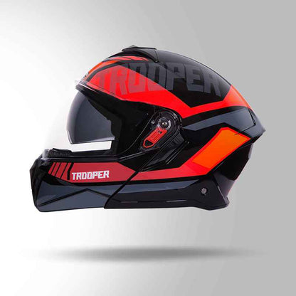 Studds Trooper DV D1 Decor Black & Pink - Helmet