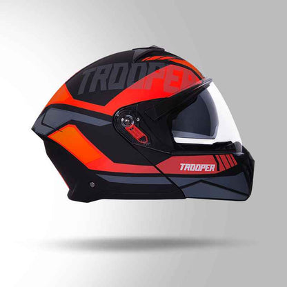 Studds Trooper DV D1 Decor Matt Black & Pink - Helmet