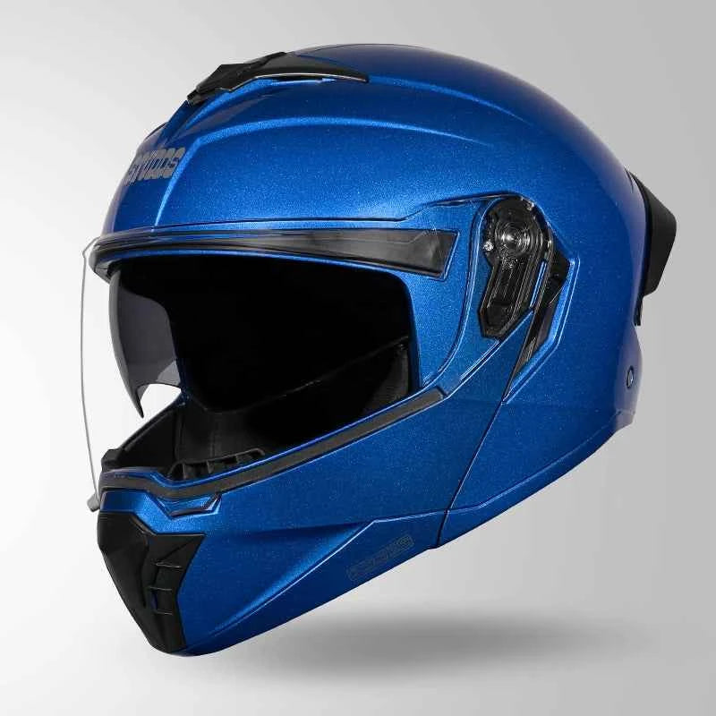 Studds Trooper DV Flame Blue - Helmet