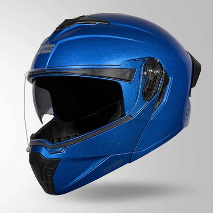 Studds Trooper DV Flame Blue - Helmet