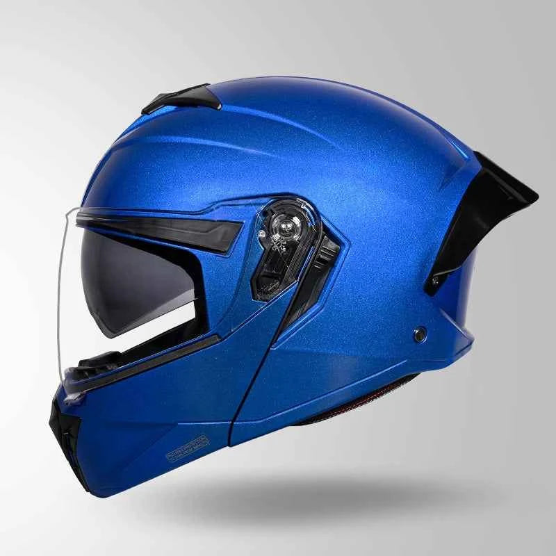 Studds Trooper DV Flame Blue - Helmet