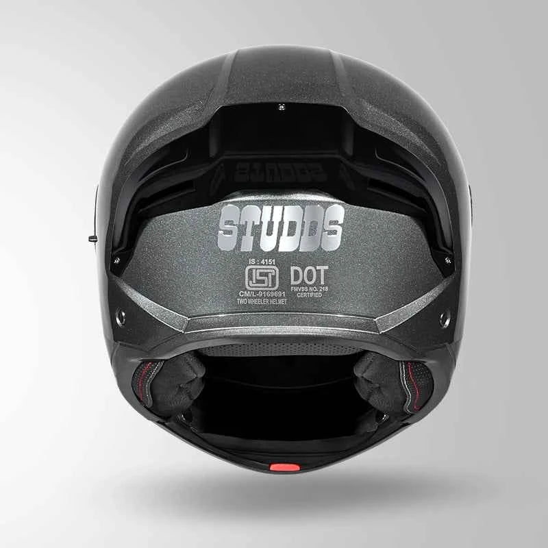 Studds Trooper DV Gun Grey - Helmet