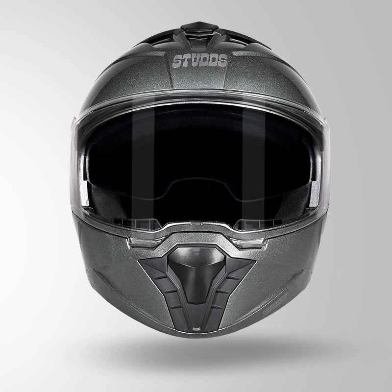 Studds Trooper DV Gun Grey - Helmet