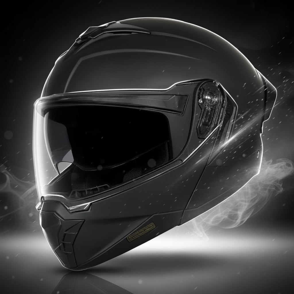 Studds Trooper DV Matt Black - Helmet