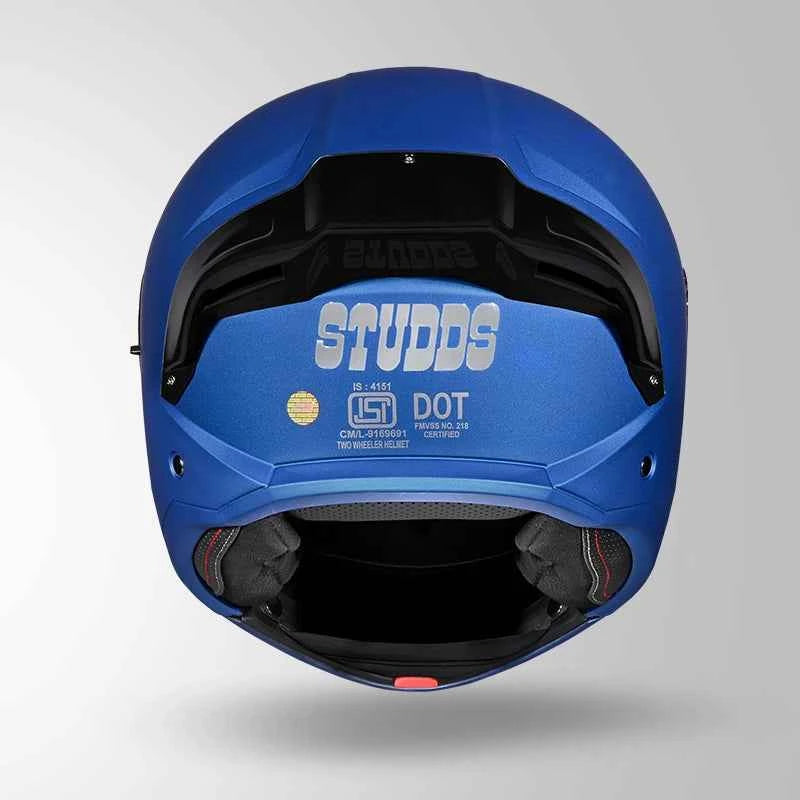 Studds Trooper DV Matt Blue - Helmet