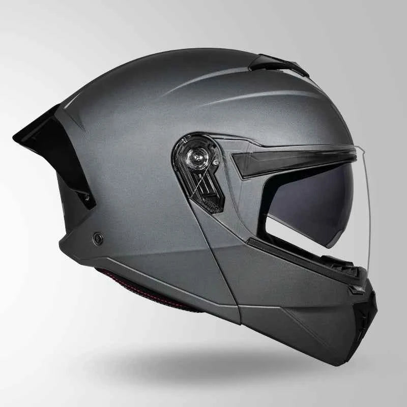 Studds Trooper DV Matt Gun Grey - Helmet