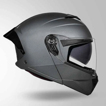 Studds Trooper DV Matt Gun Grey - Helmet