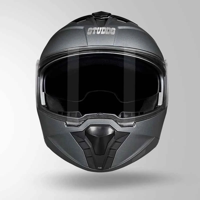 Studds Trooper DV Matt Gun Grey - Helmet