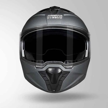 Studds Trooper DV Matt Gun Grey - Helmet