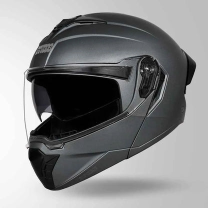 Studds Trooper DV Matt Gun Grey - Helmet