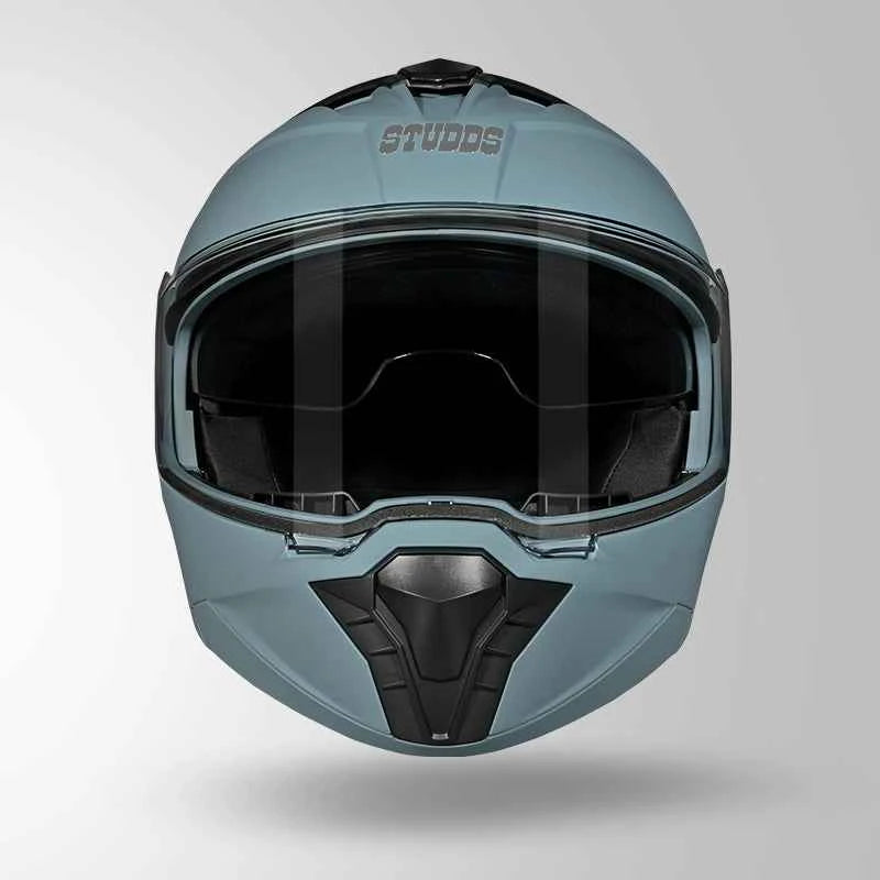 Studds Trooper DV Matt Shark Skin Blue - Helmet