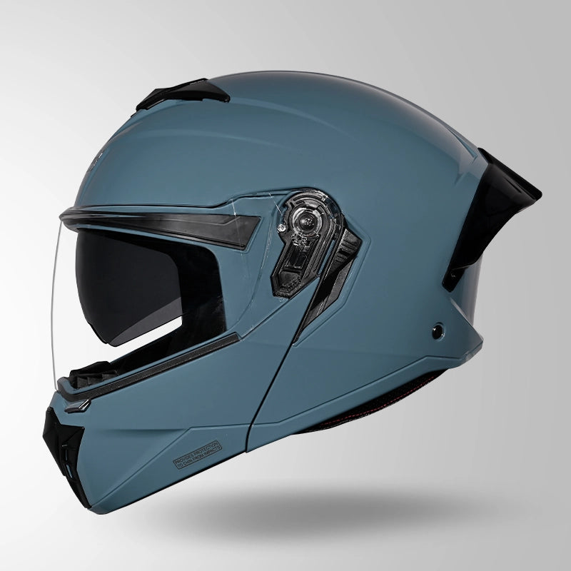 Studds Trooper DV Shark Skin Blue - Helmet