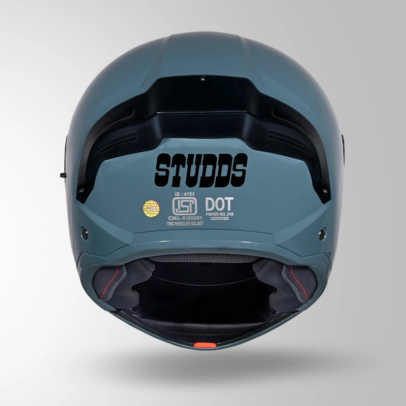 Studds Trooper DV Shark Skin Blue - Helmet