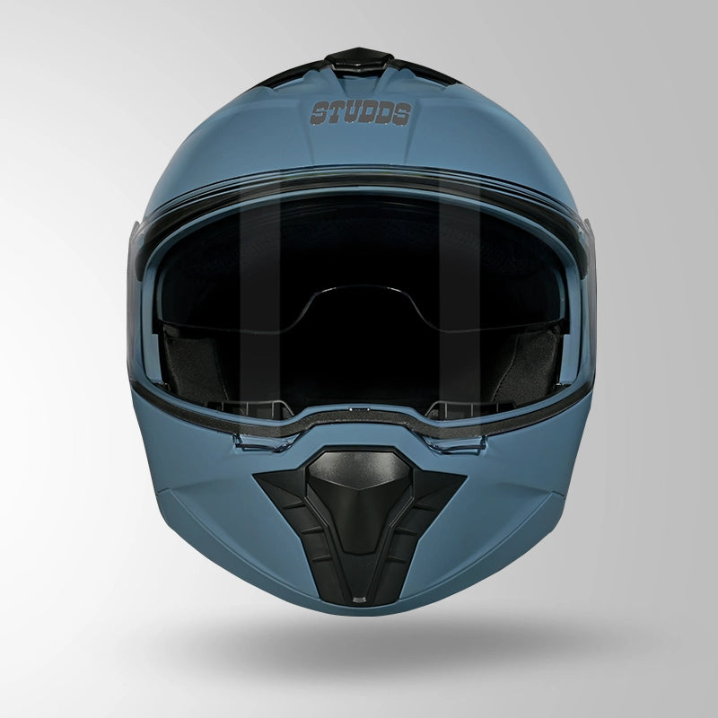 Studds Trooper DV Shark Skin Blue - Helmet