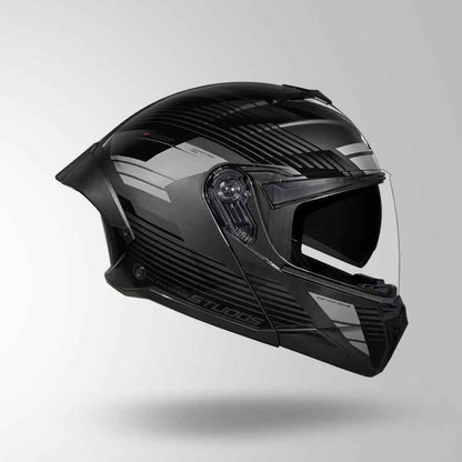 Studds Trooper Trail Grey & Black / Grey - Helmet