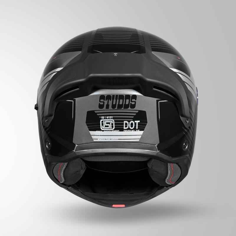 Studds Trooper Trail Grey & Black / Grey - Helmet