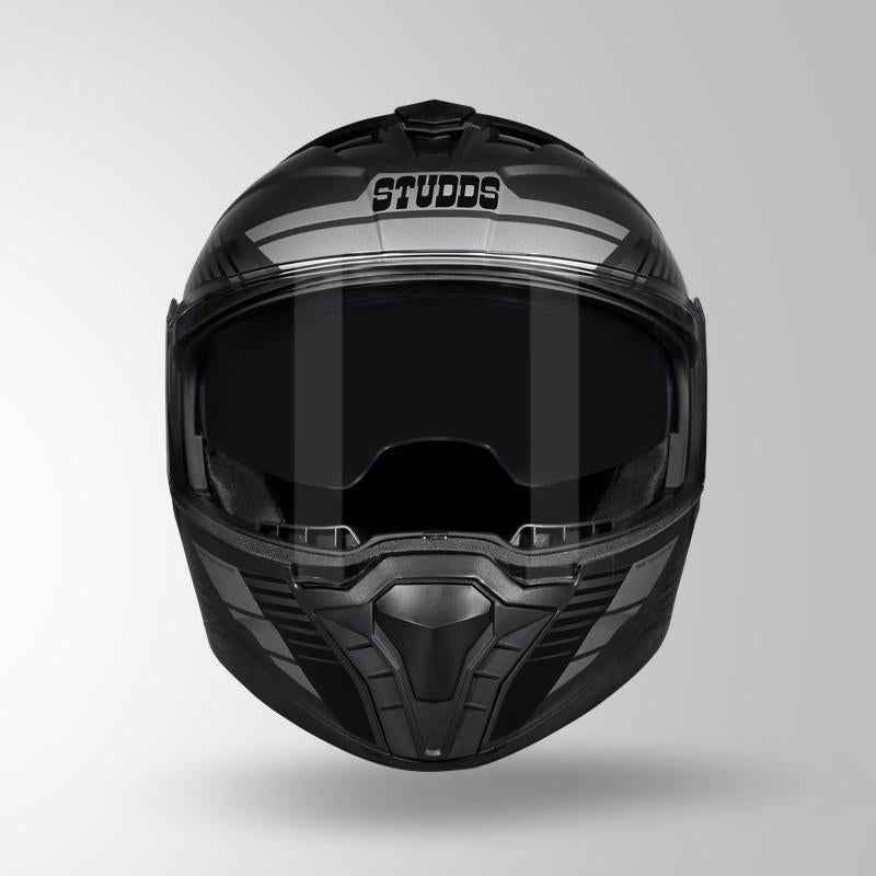 Studds Trooper Trail Grey & Black / Grey - Helmet