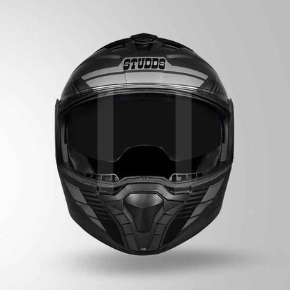 Studds Trooper Trail Grey & Black / Grey - Helmet