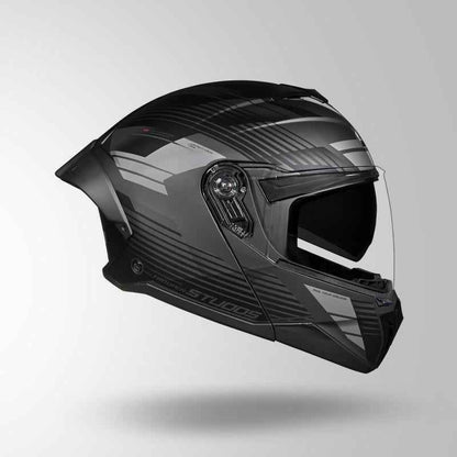 Studds Trooper Trail Matt Grey & Black / Grey - Helmet