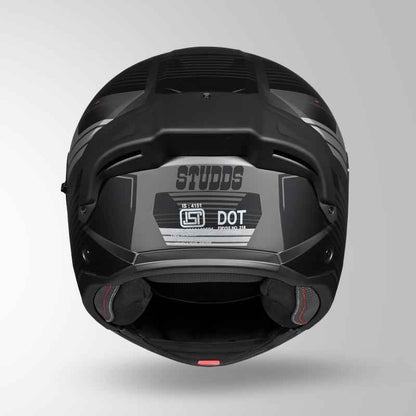 Studds Trooper Trail Matt Grey & Black / Grey - Helmet