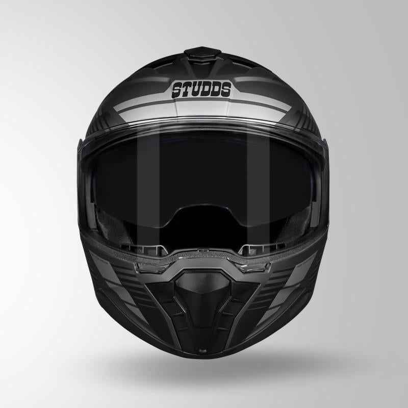 Studds Trooper Trail Matt Grey & Black / Grey - Helmet
