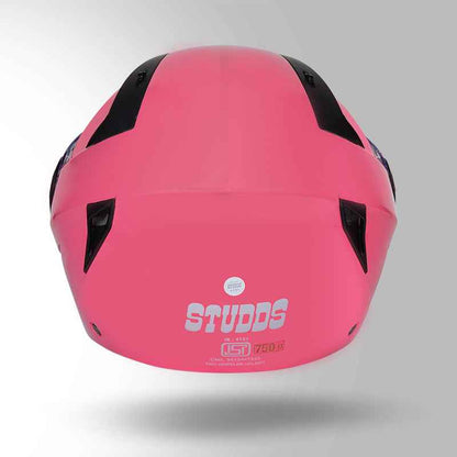 Studds Vogue Baby Pink - Helmet