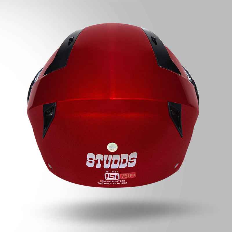 Studds Vogue Cherry Red - Helmet