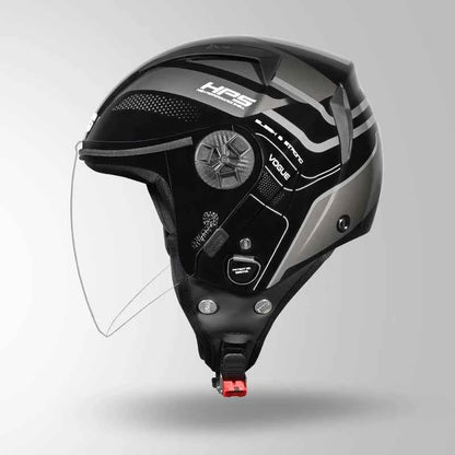 Studds Vogue D1 Square Decor Black N4 - Helmet