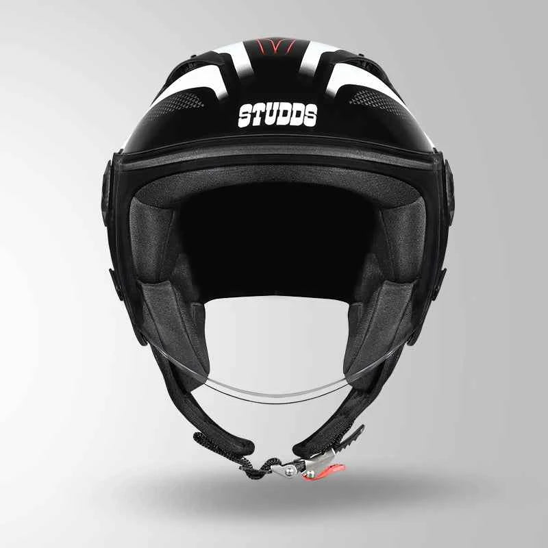 Studds Vogue D1 Square Decor Black & White N2 - Helmet