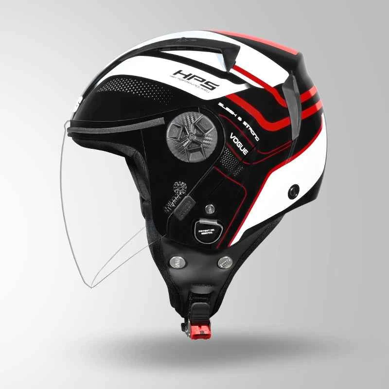 Studds Vogue D1 Square Decor Black & White N2 - Helmet