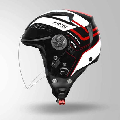 Studds Vogue D1 Square Decor Black & White N2 - Helmet