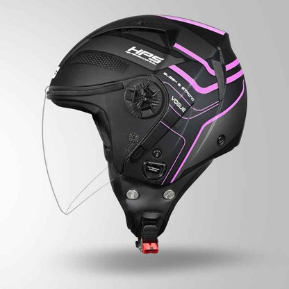 Studds Vogue D1 Square Decor Matt Black N8 - Helmet