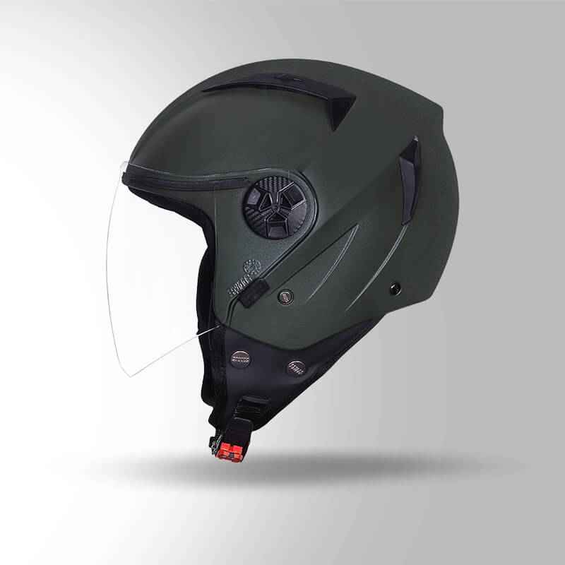 Studds Vogue Eco Military Green - Helmet