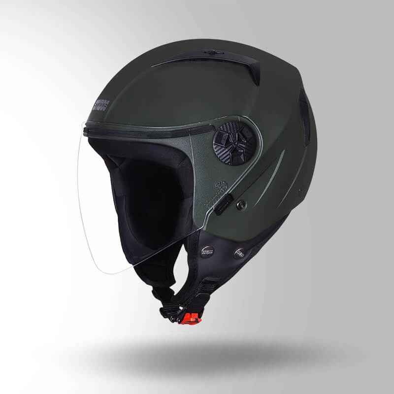 Studds Vogue Eco Military Green - Helmet