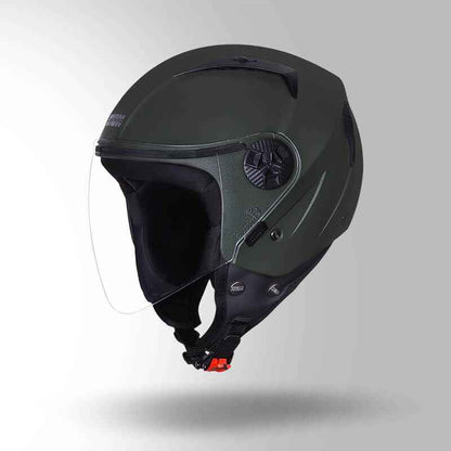 Studds Vogue Eco Military Green - Helmet