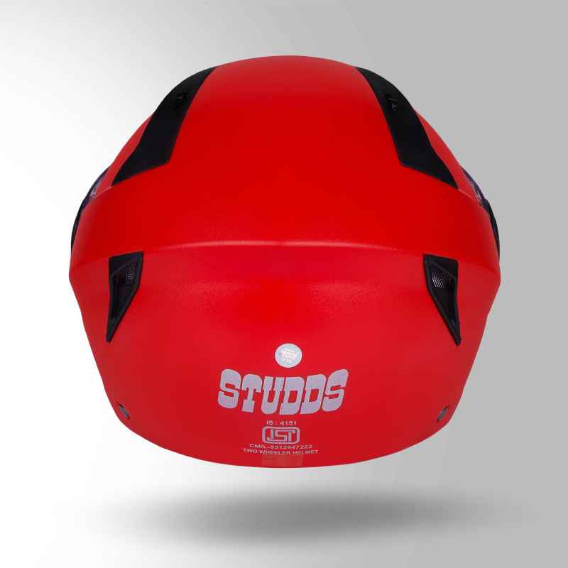 Studds Vogue Eco Red - Helmet