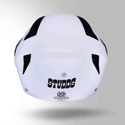 Studds Vogue Eco White - Helmet