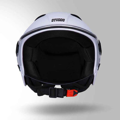 Studds Vogue Eco White - Helmet