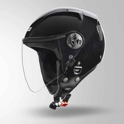 Studds Vogue Gloss Black - Helmet